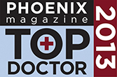 Dr. Kozinn listed as one of the Top Doctors in Phoenix Magazine 2013